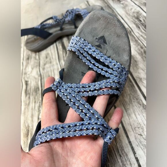 Skechers Reggae Slim Simply Stretch Strappy Sandals Womens 11 - Picture 7 of 7